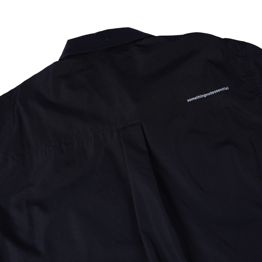 Ripstop Long Sleeve Shirt 'Black'