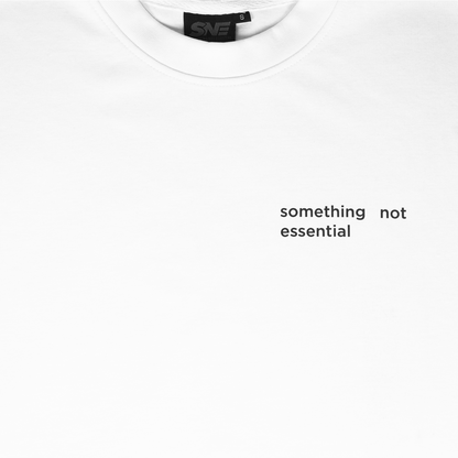 Non Essential Tee 05 'White'