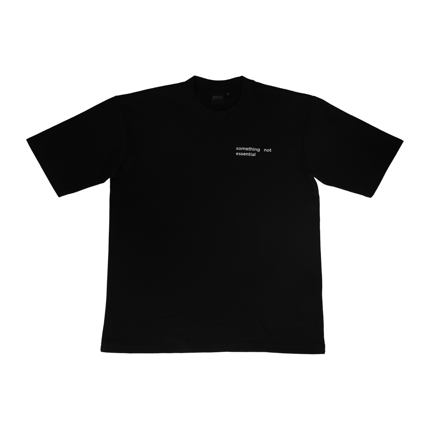 Non Essential Tee 05 'Black'