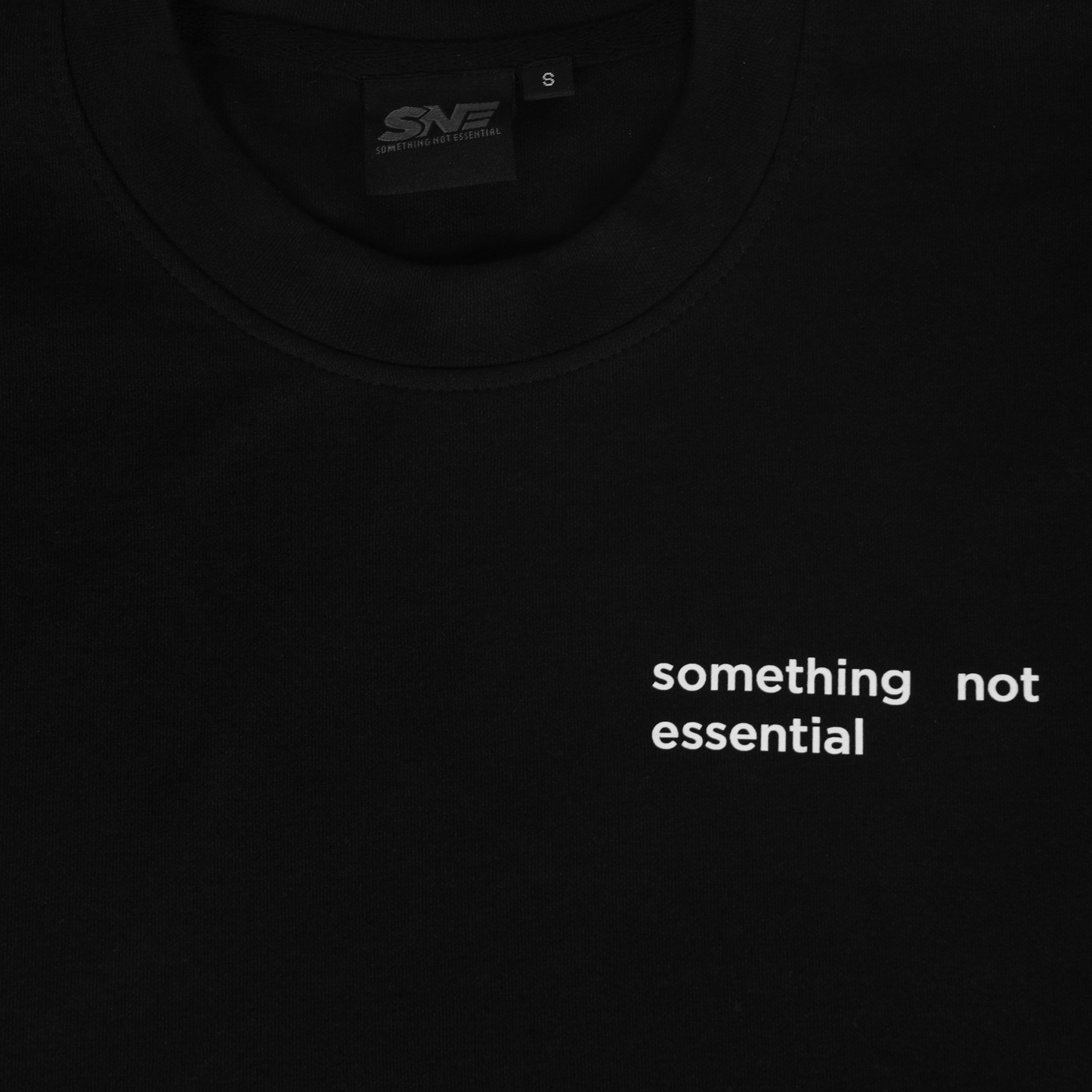 Non Essential Tee 05 'Black'