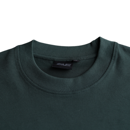 Cropped Tee 'Green'