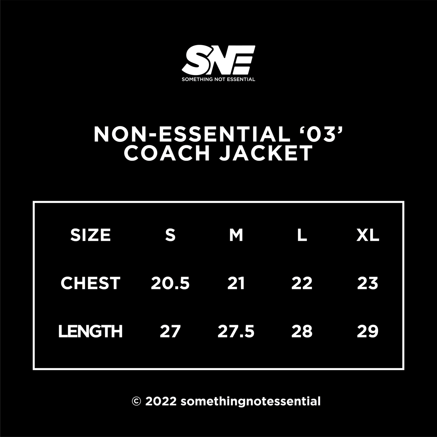 Non-Essential ‘03’ Coach Jacket