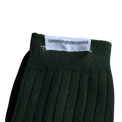 Label Plain Socks 'Green'