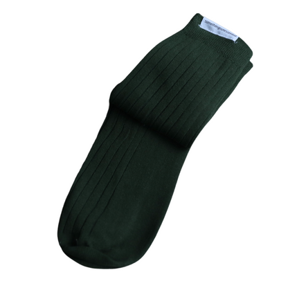 Label Plain Socks 'Green'